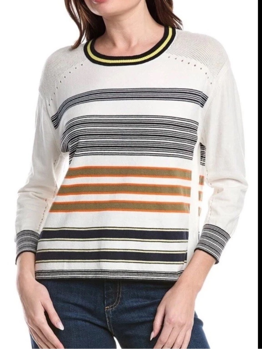 CAbi Parasol Pullover Sweater #6665 Size Small